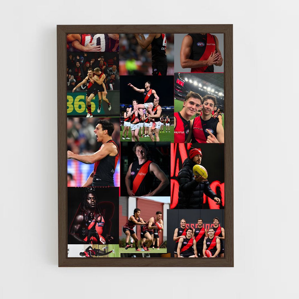 Poster Essendon United – affiche Football australien (vue 5)